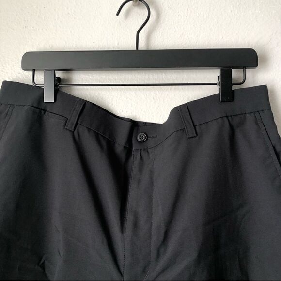 PGA tour mens black flat front shorts size 36 - Picture 3 of 7